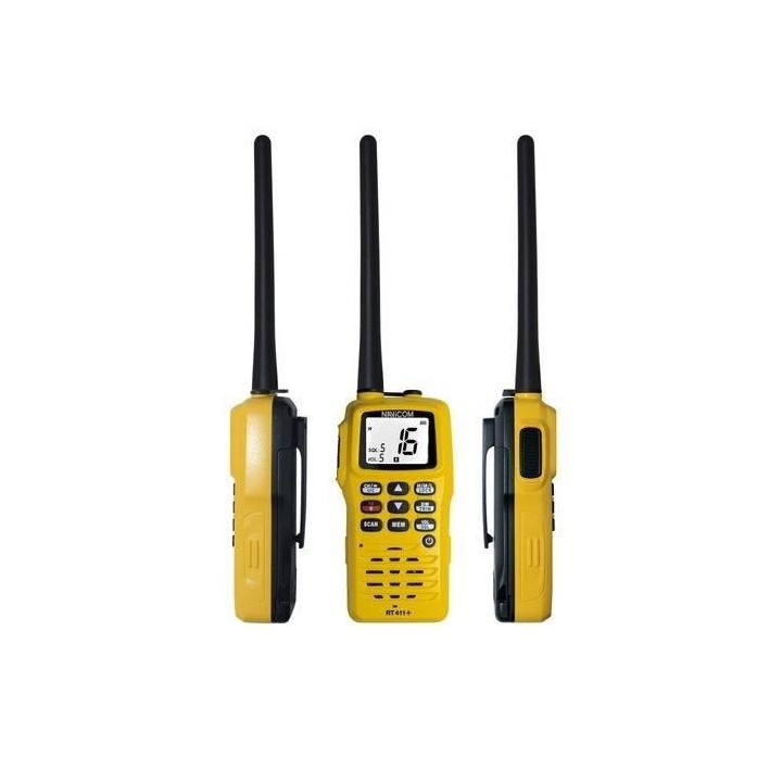 Pack VHF portable - NAVICOM - RT411+PACK Chargeur 220V- câble USB