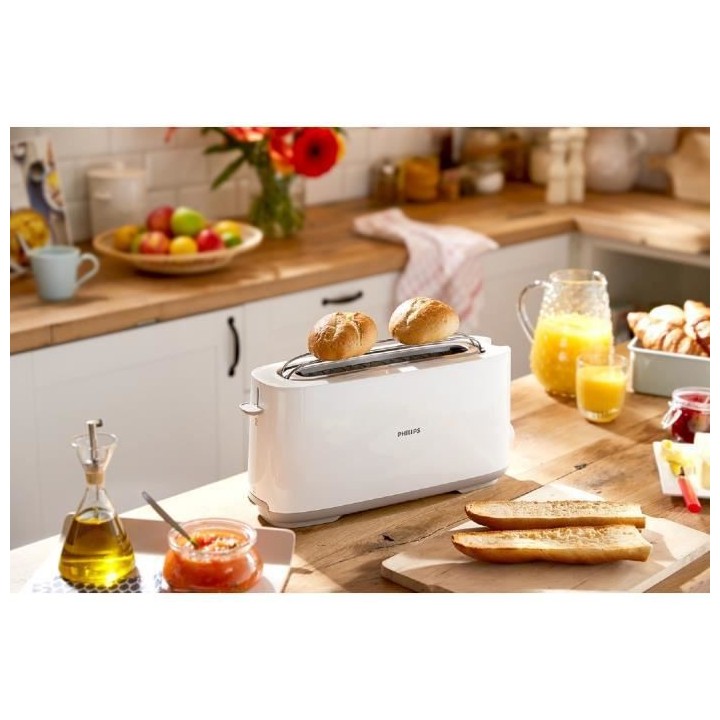 PHILIPS HD2590/00 Grille pain - Blanc
