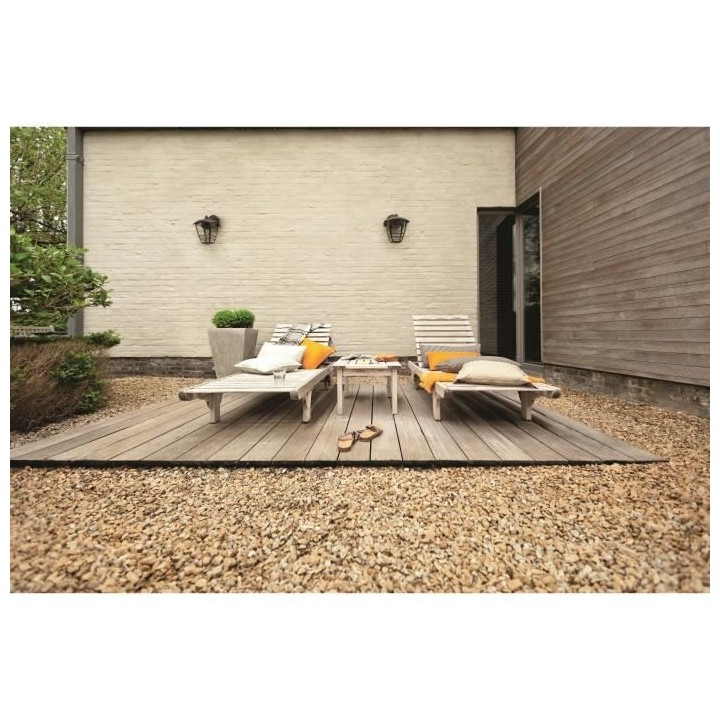 CREEK-Applique d'extérieur Descendante Métal H20cm Noir Philips