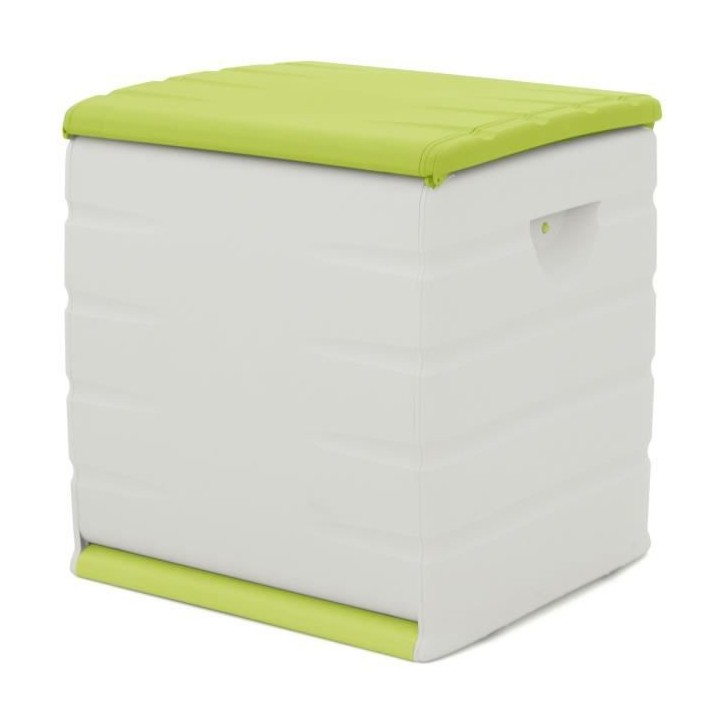 PLASTIKEN Coffre cadenassable avec roulettes - 190 L - Fonctionnel et