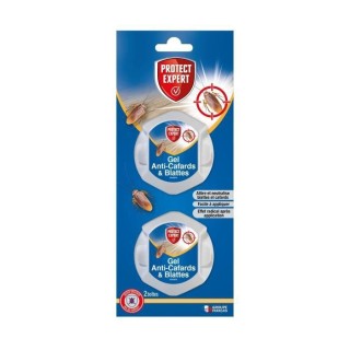 PROTECT EXPERT CAFBOIT2 Boites D'appat Special Cafards Et Blattes 2 X