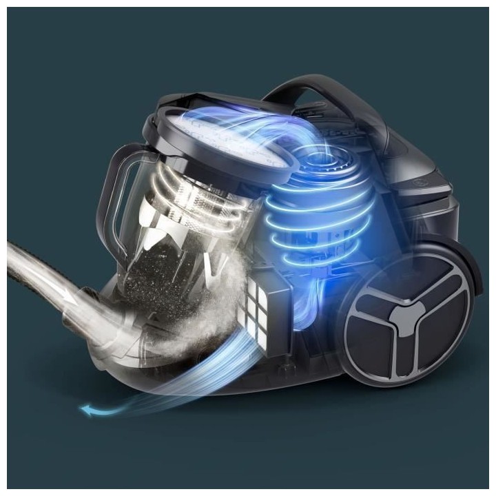 ROWENTA RO7935EA SILENCE FORCE CYCLONIC EFFITECH - Aspirateur sans sac