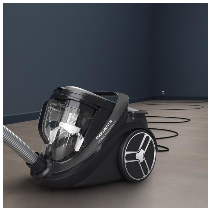 ROWENTA RO7935EA SILENCE FORCE CYCLONIC EFFITECH - Aspirateur sans sac