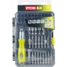 Coffret RYOBI 59 accessoires de vissage-boulonnage avec tournevis a cliquet RAK59SD