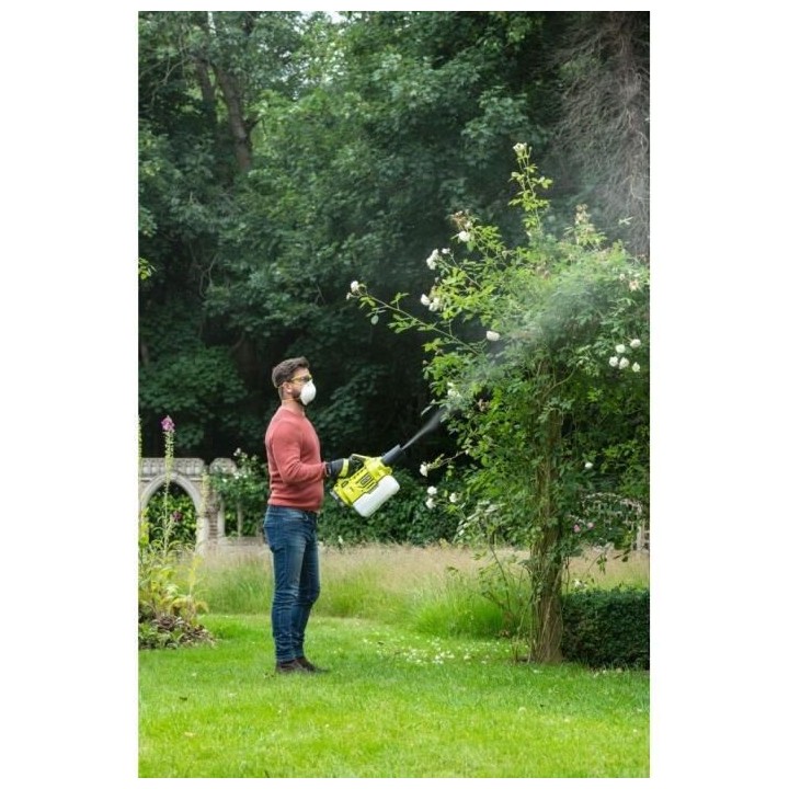 Brumisateur 18V - distance max. pulvérisation : 4,5 m - réservoir 2