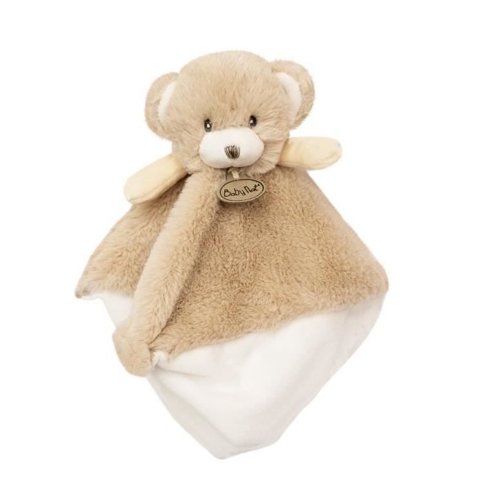 BABY NAT' Pap'ours - Doudou 25cm - miel