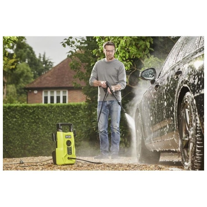 Nettoyeur haute pression RYOBI RY100PWA 1400 W - 100 bars - 360 L - fl