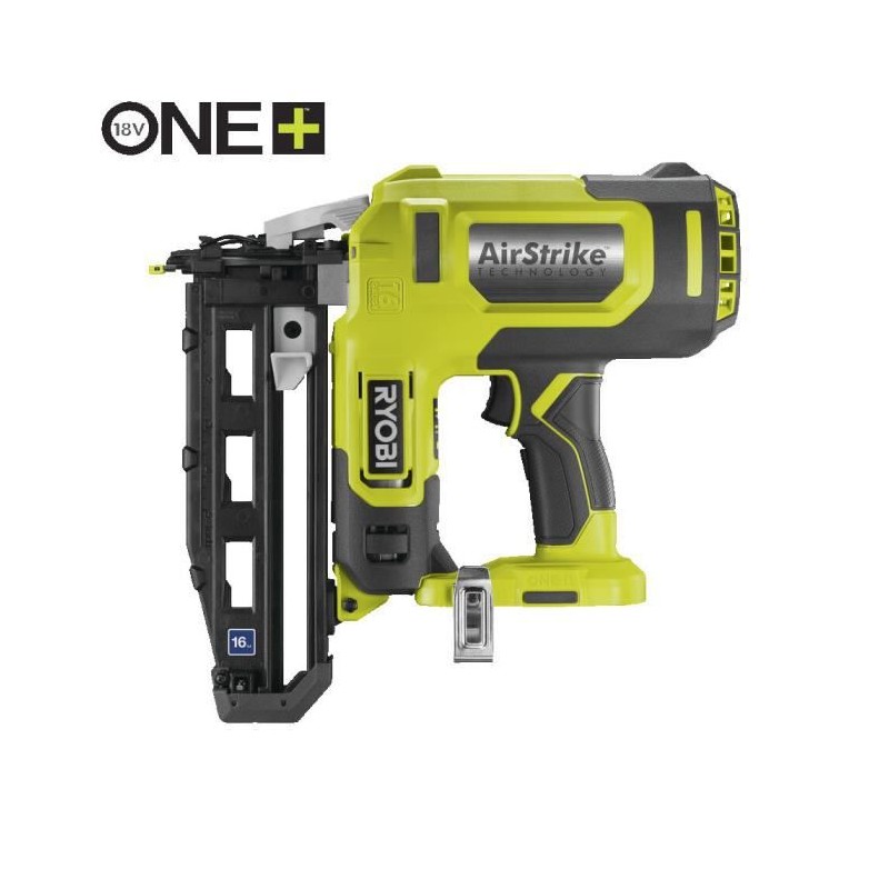 RYOBI ONE+ Cloueur de finition 16G a air comprimé 18V (Nue) - R16GN18-0