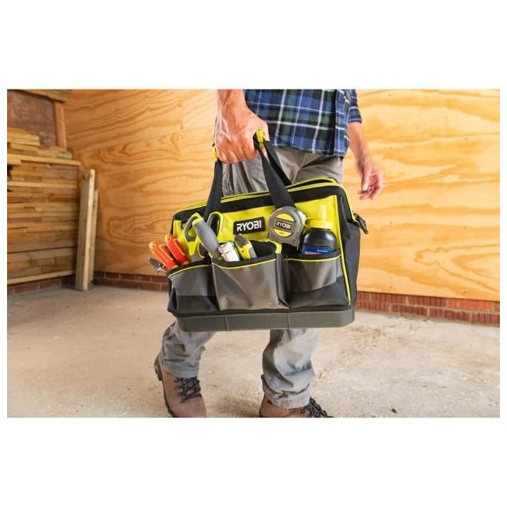 RYOBI Sac avec fond renforcé pour 1 ou 2 outils - RSSSTB1