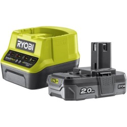 Elagueur a main RYOBI RY18PSX10A-120 - 18V - Fonction Brushless - Guide 10cm - Batterie lithium + chargeur fournis