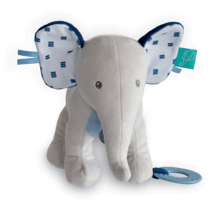 BABY NAT' Edgar et Eglantine - Pantin d'activités Edgar 21 cm