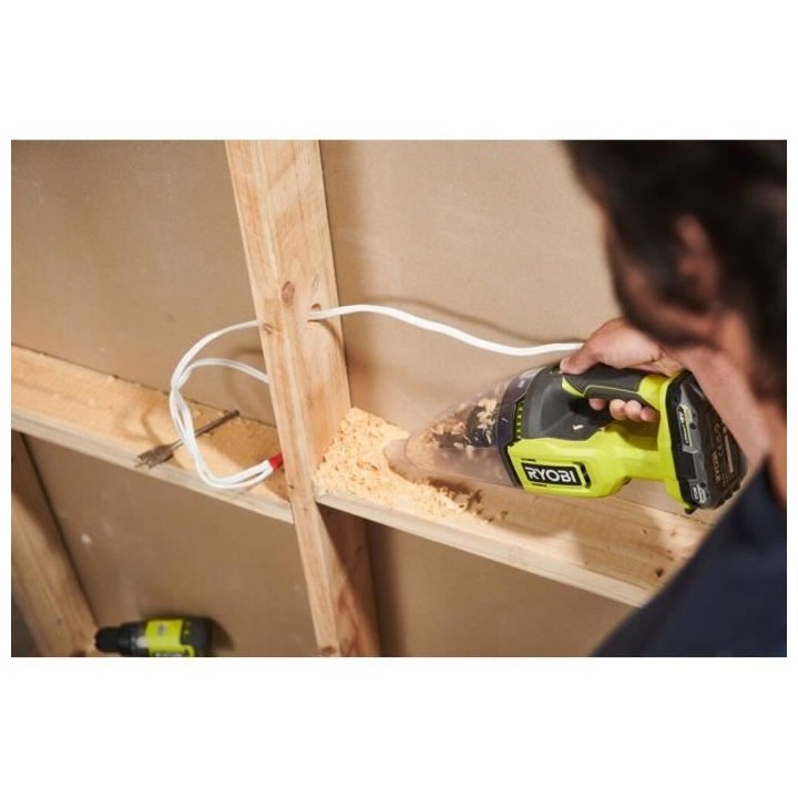 Aspirateur a main 18V - 29 AW - 1000 L/min - 0,85 m3/min - collecteur