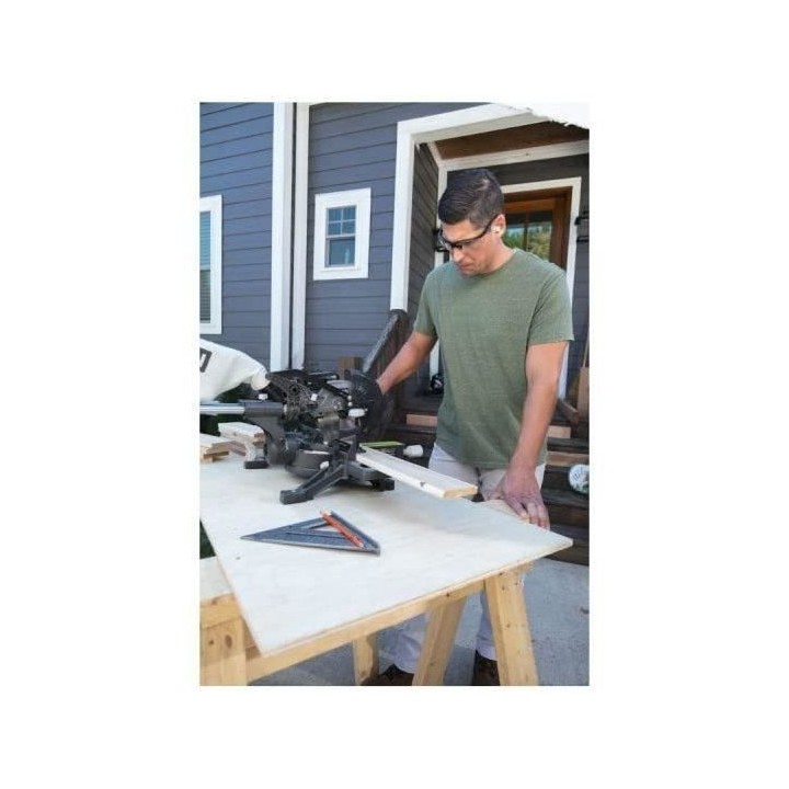 Scie a onglets radiale 190 mm 18V - capacité 50 x 250 mm a 90° - Liv