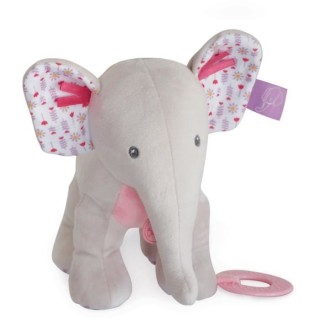 BABY NAT' Edgar et Eglantine - Pantin d'activités Eglantine 21 cm