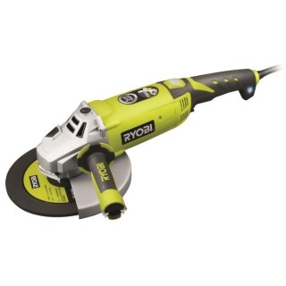 Meuleuse d'angle RYOBI 2000W 230mm - coffret antichoc - Disque diamant