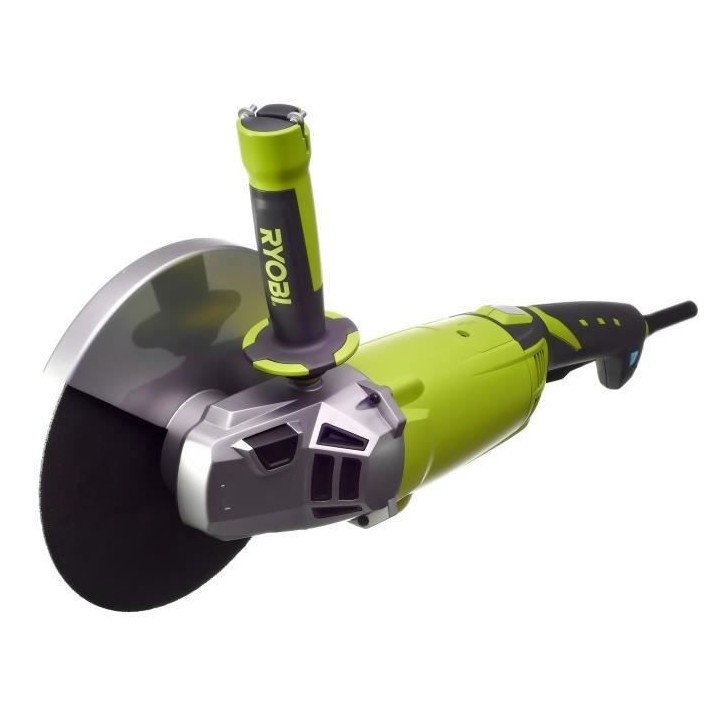 Meuleuse d'angle RYOBI 2000W 230mm - coffret antichoc - Disque diamant