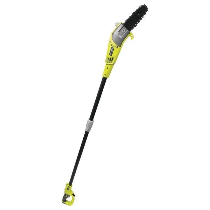 Elagueur 750 W sur perche - guide 20 cm incliné a 15°- 10 m/s - tube