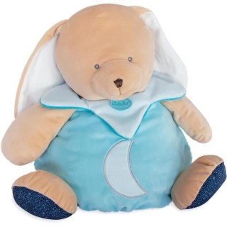 BABY NAT' x - Range pyjama Lapin bleu LUMINESCENT 40 cm