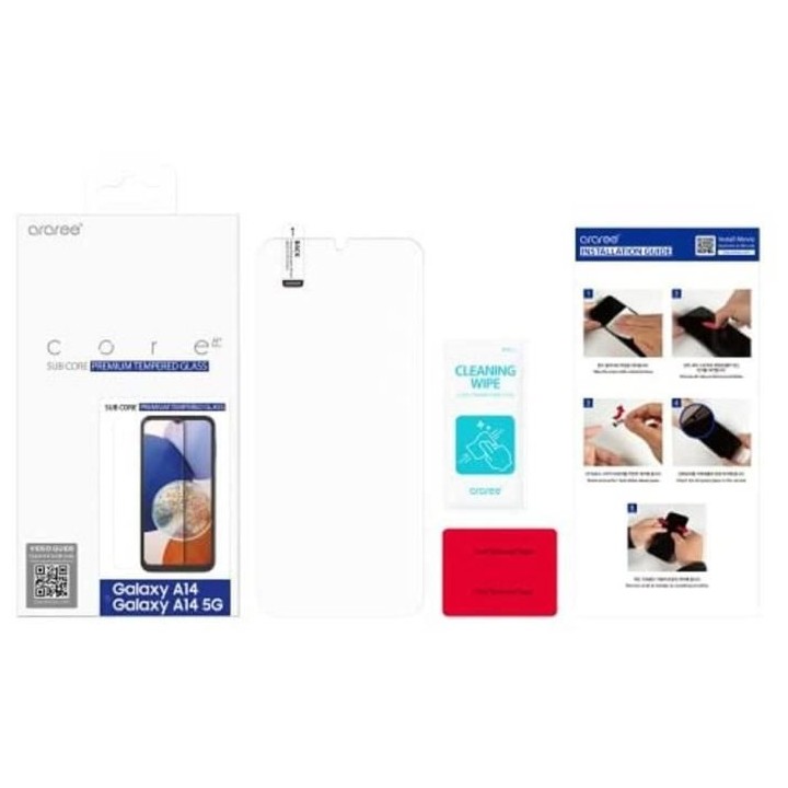 SAMSUNG Coque 'Designed for Samsung' A14 Transparente