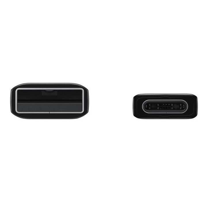 SAMSUNG Pack de 2 Câbles USB A/USB C 1,5m Noir