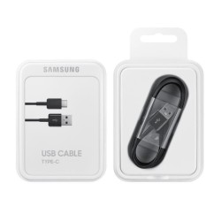 SAMSUNG Pack de 2 Câbles USB A/USB C 1,5m Noir