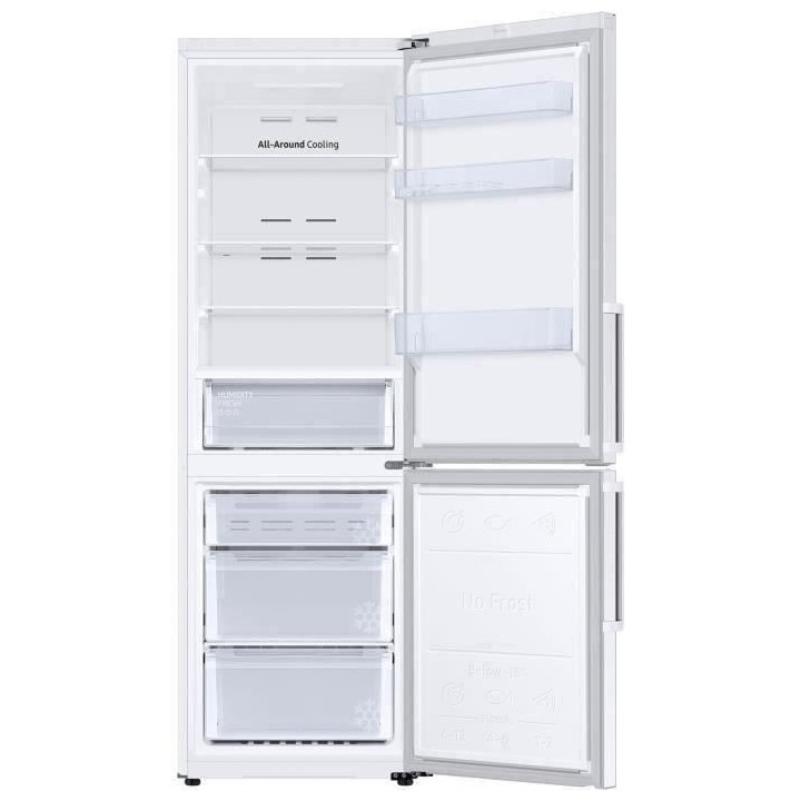 Réfrigérateur combiné SAMSUNG - RL34T620DWW - 340L (228L + 112L) -