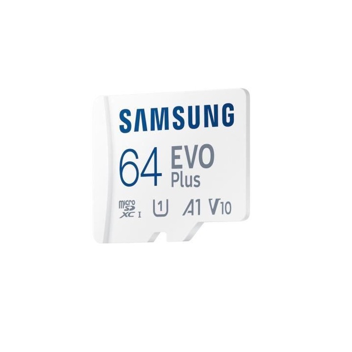 Carte Mémoire SAMSUNG 64Go MicroSD EVO PLUS