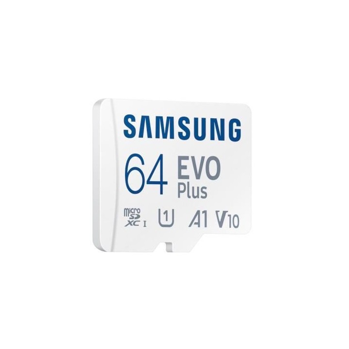 Carte Mémoire SAMSUNG 64Go MicroSD EVO PLUS