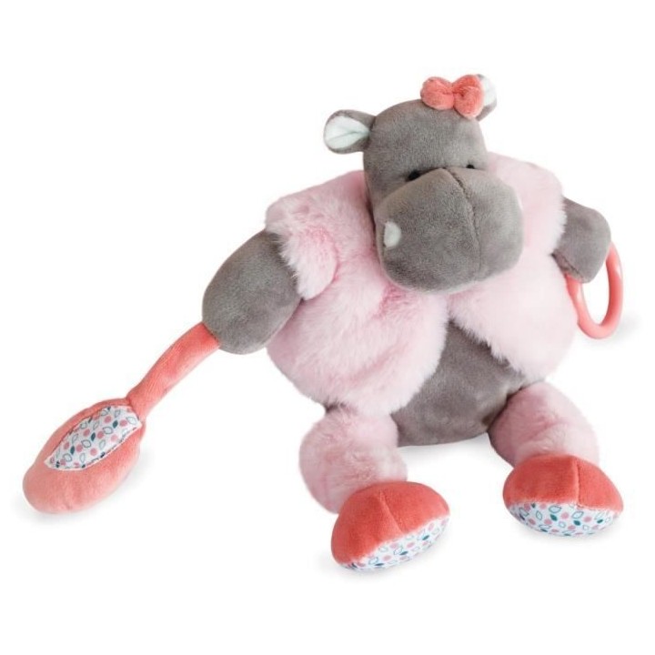 BABY NAT' Bazile et Zoé - Pantin d'activités Zoé 25 cm