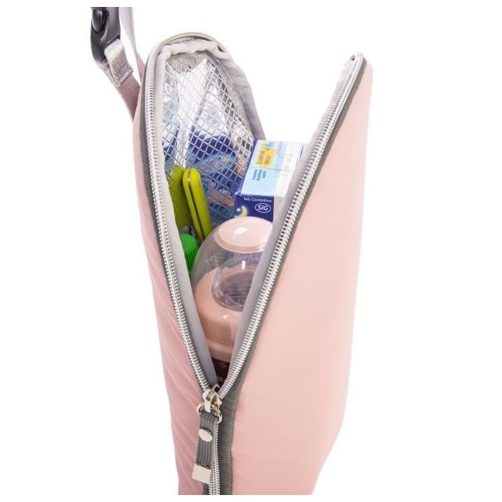 BABY ON BOARD Sac a langer Doudoune Bag Chic Rose