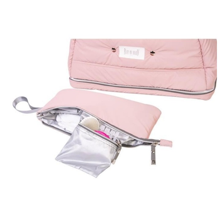 BABY ON BOARD Sac a langer Doudoune Bag Chic Rose