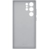 Coque en cuir G S22Ultra Gris clair