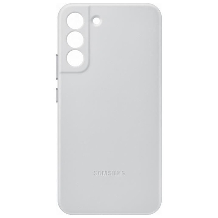 Coque en cuir G S22+ Gris clair