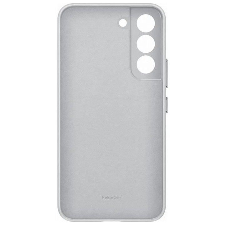 Coque en cuir G S22 Gris clair