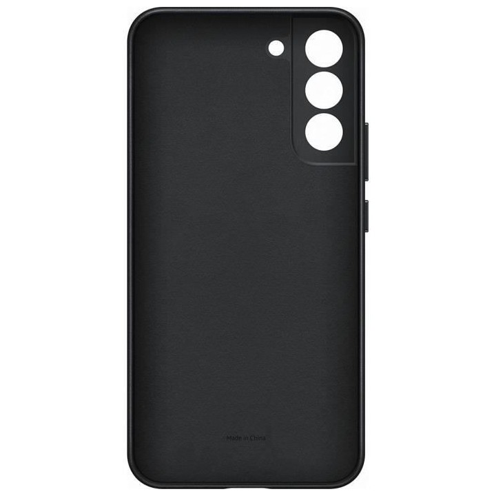 Coque en cuir G S22+ Noir