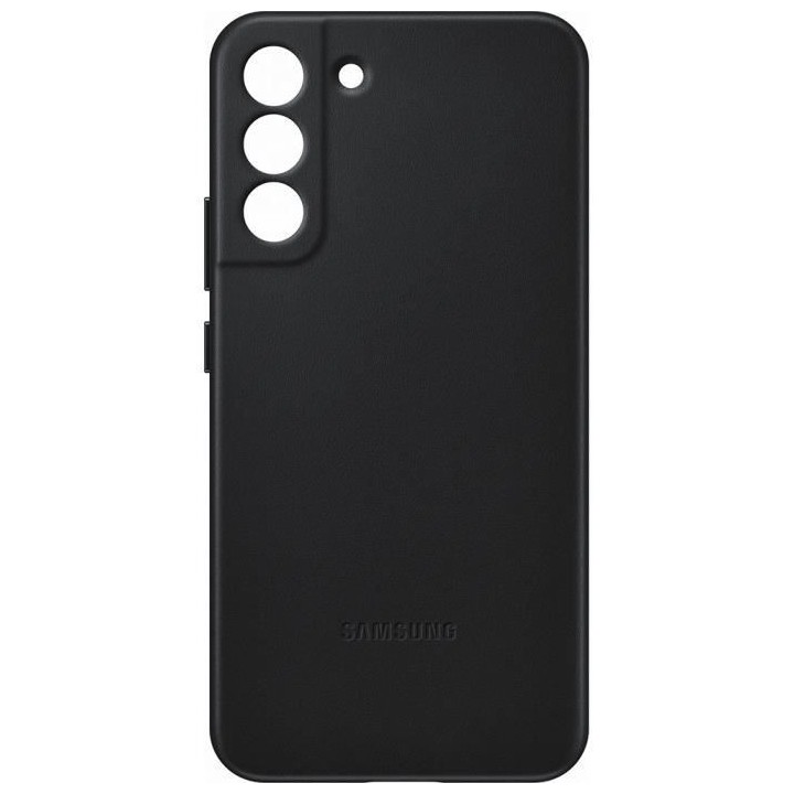 Coque en cuir G S22+ Noir
