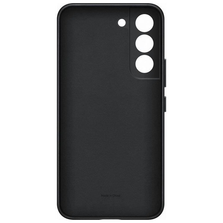 Coque en cuir G S22 Noir
