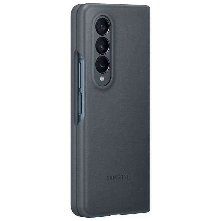 SAMSUNG Coque en cuir Galaxy ZFold4 Anthracite