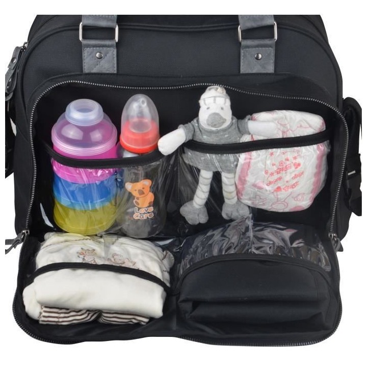 Baby on board- sac a langer - sac urban classic black - 2 compartiment