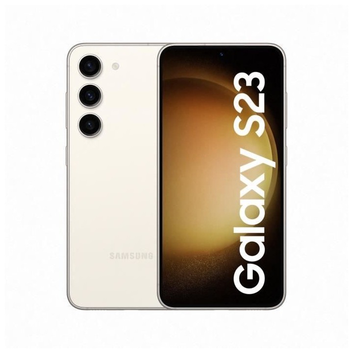 SAMSUNG Galaxy S23 256Go Creme