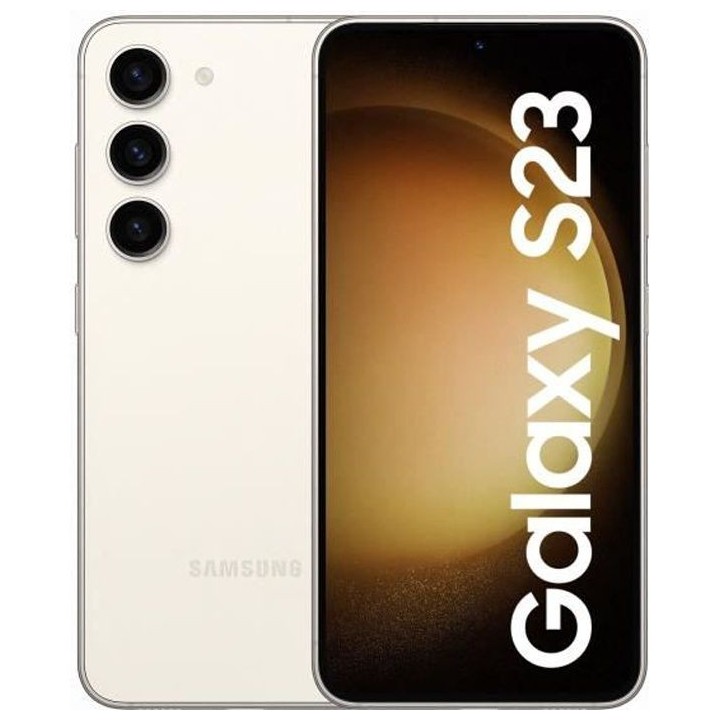 SAMSUNG Galaxy S23 128Go Creme