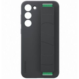 Coque Silicone SAMSUNG avec laniere S23+ Noir