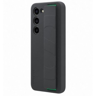 Coque Silicone SAMSUNG avec laniere S23 Noir