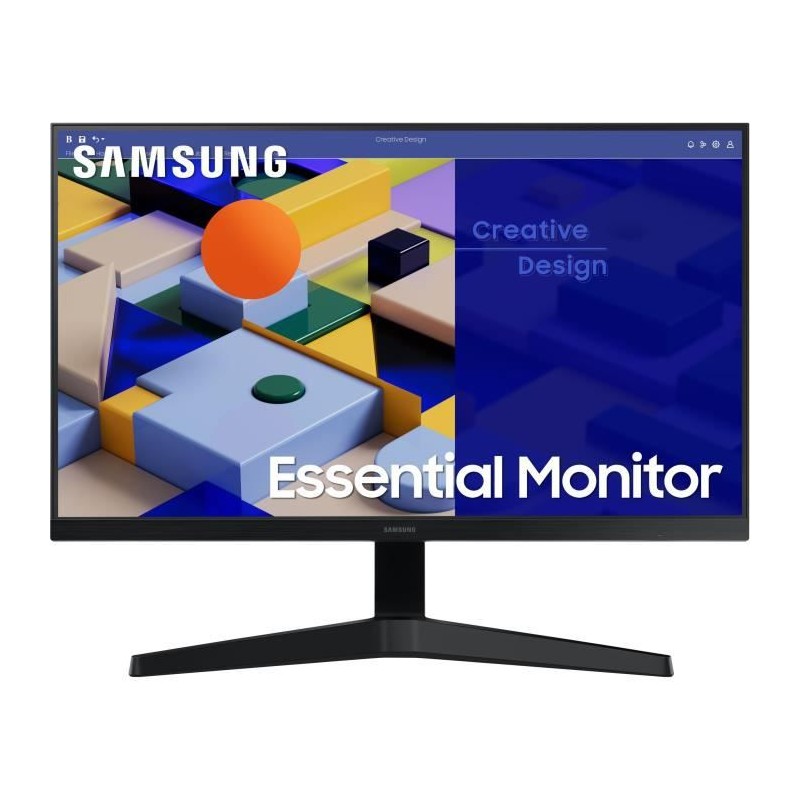 Ecran PC - SAMSUNG - S24C310EAU - 24 FHD - Dalle IPS - 5 ms - 75 Hz - HDMI / VGA