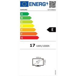 Ecran PC Incurvé - SAMSUNG S27C366EAU - 27 FHD - Dalle VA - 4 ms - 75Hz - HDMI / VGA - AMD FreeSync