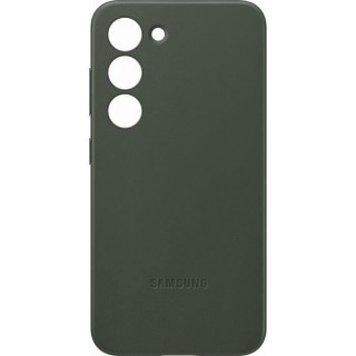 SAMSUNG Coque en cuir Galaxy S23 Vert