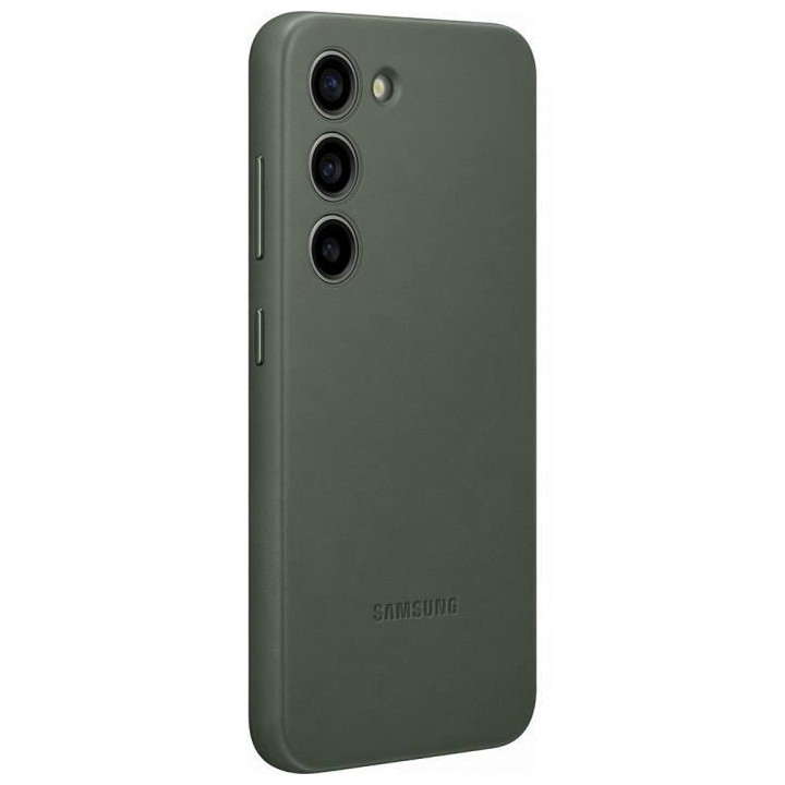 SAMSUNG Coque en cuir Galaxy S23 Vert
