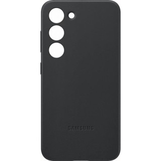 SAMSUNG Coque en cuir Galaxy S23 Noir
