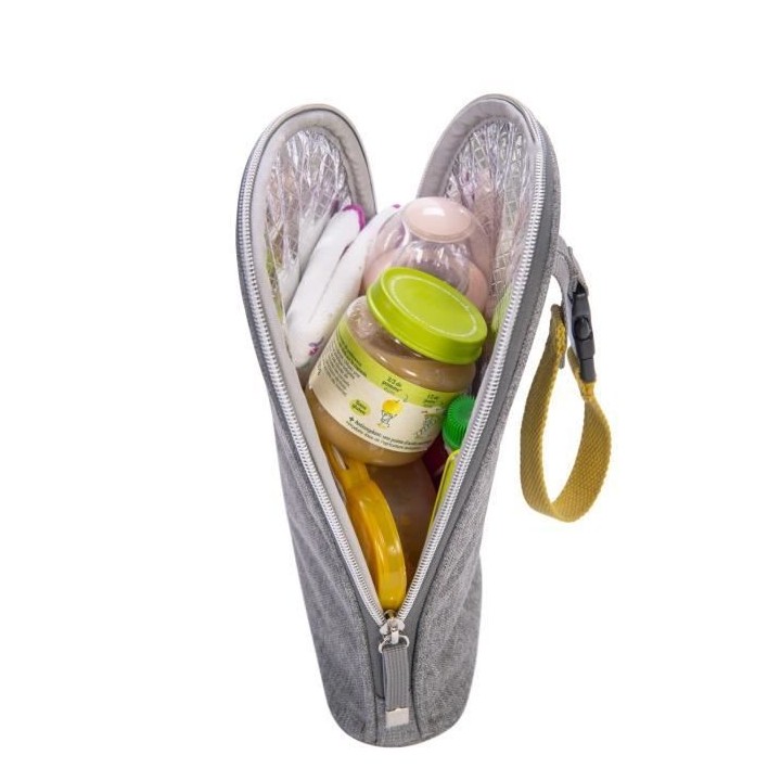 BABY ON BOARD Sac a langer URBAN YELLOWSTONE - gris/moutarde