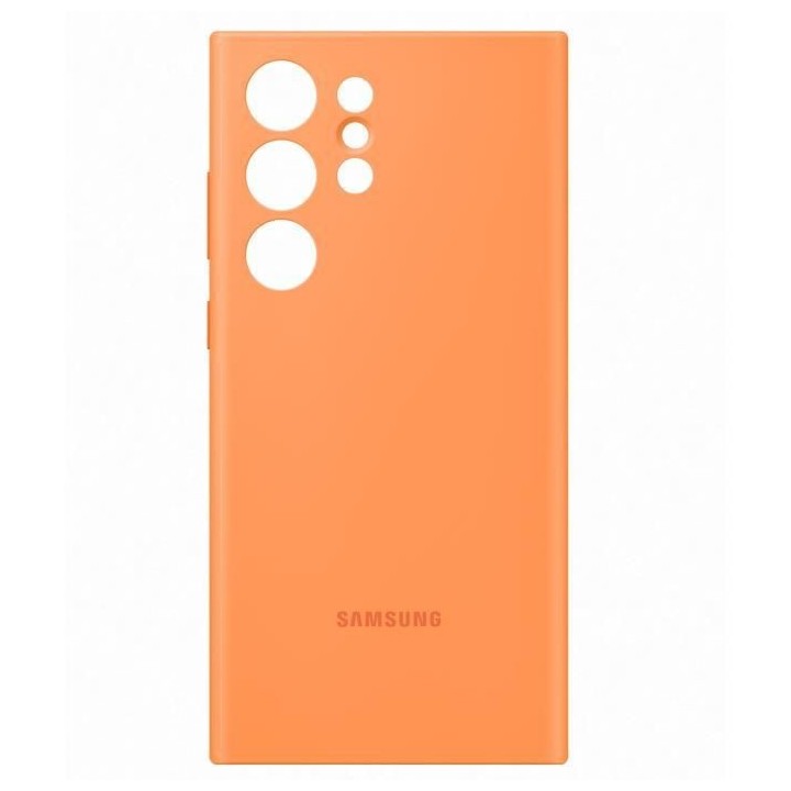 Coque Silicone SAMSUNG S23 Ultra Orange